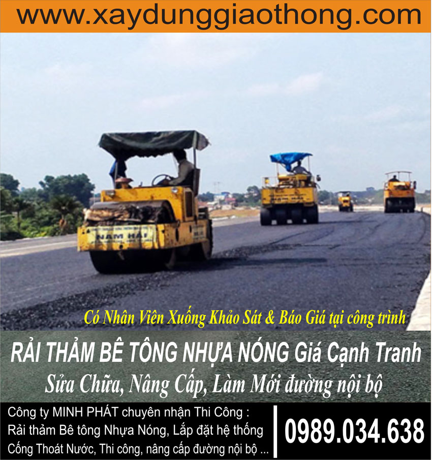 đơn giá bê tông nhựa nóng